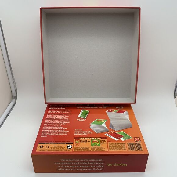 Apples to Apples Party Box Game by Mattel 100% Complete 2007 - Picture 12 of 12